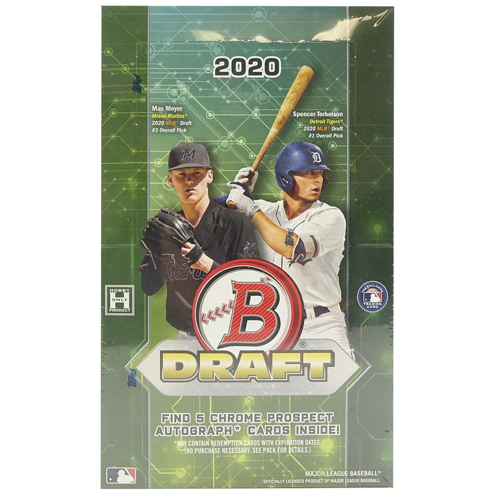2020 Bowman Draft Baseball Super Jumbo Hobby Box - Factory Sealed