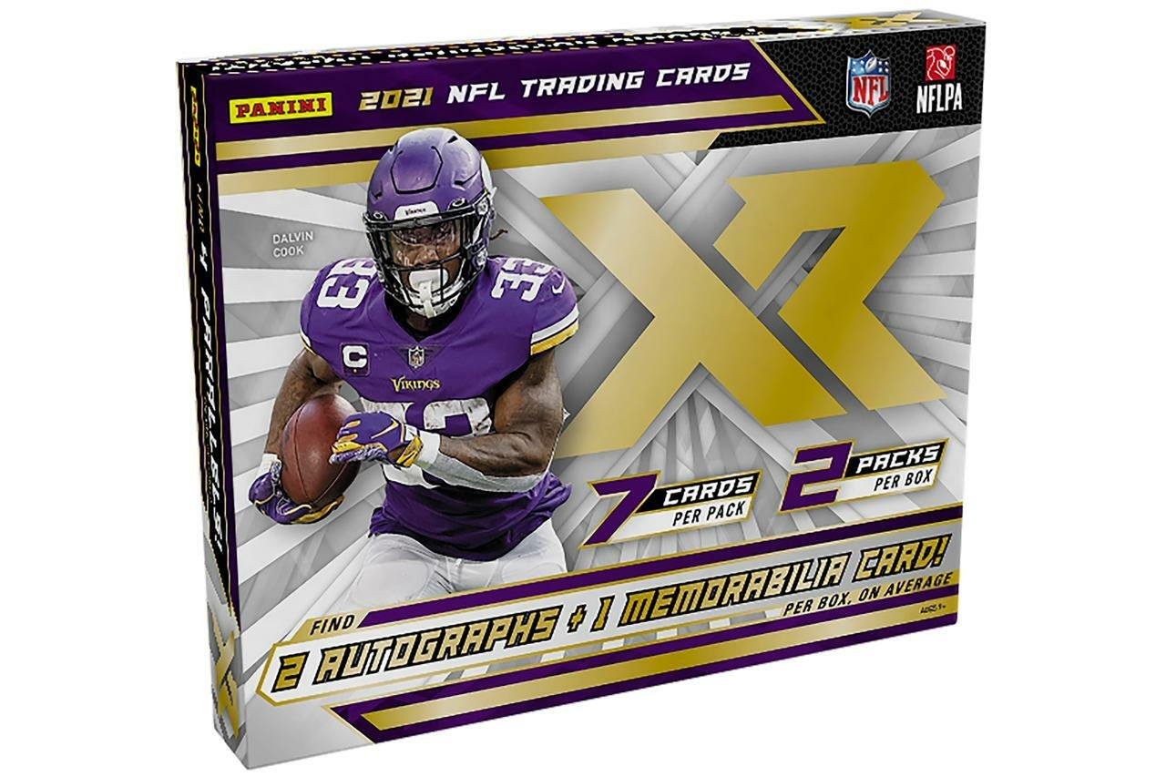 2021 Panini Football XR Hobby Box - Factory Sealed