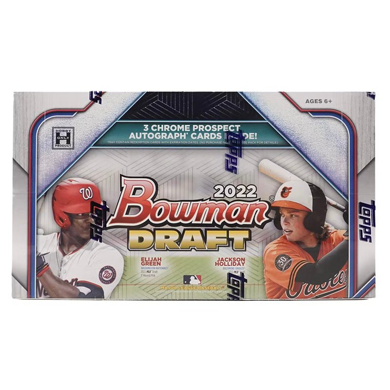 2022 Bowman Draft Baseball Jumbo Hobby Box - Factory Sealed
