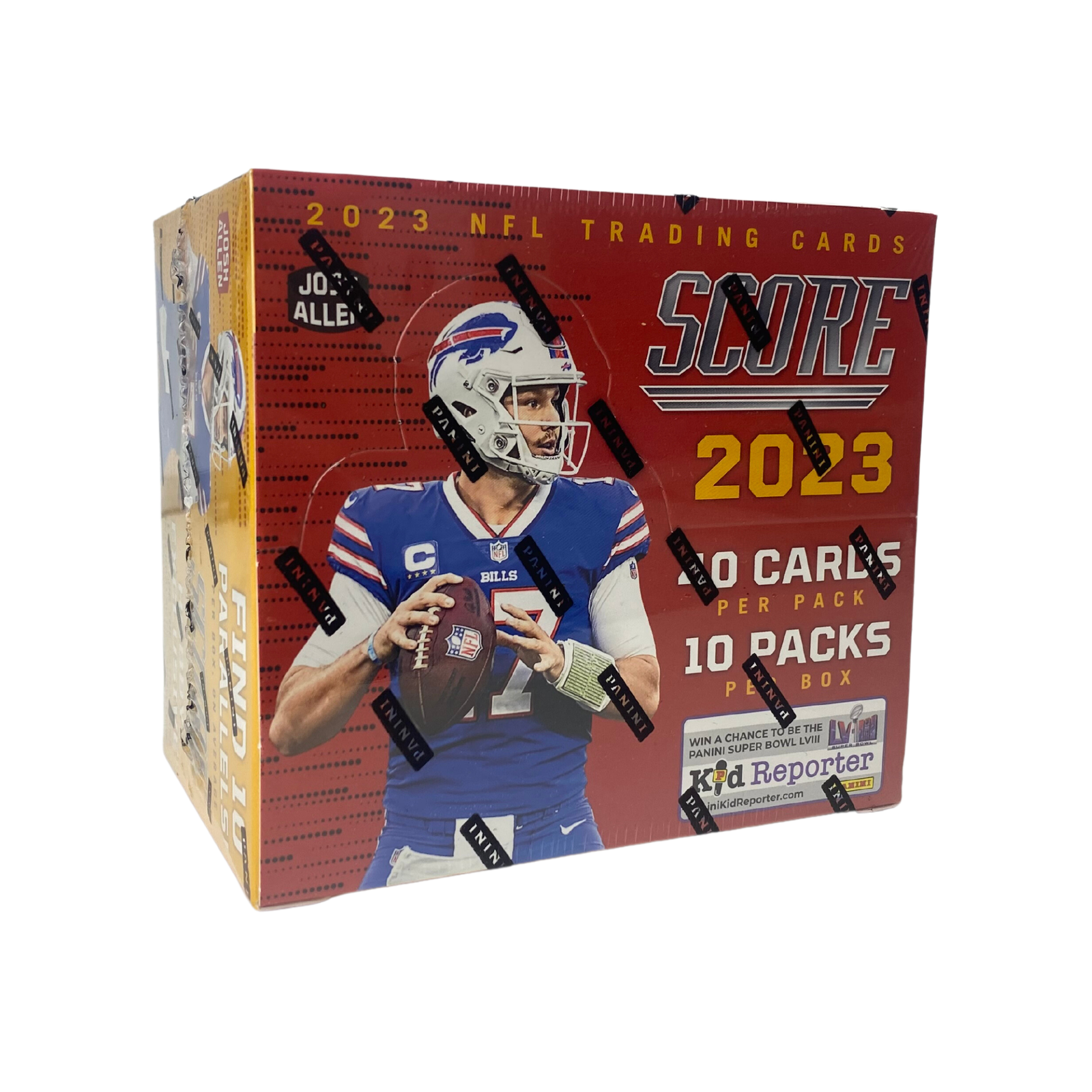 2023 Panini Score Football Hobby 12-Box Case - Factory Sealed