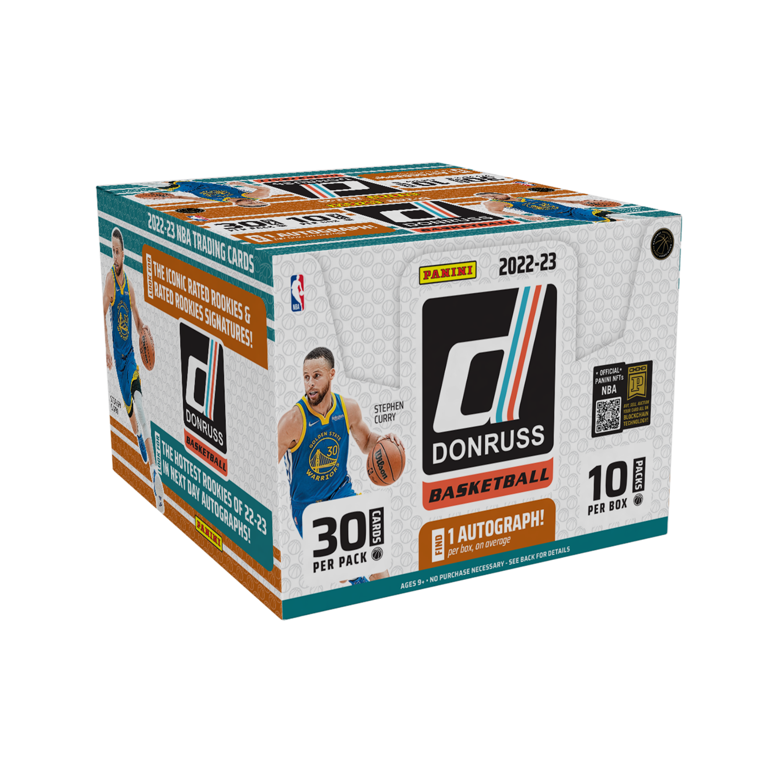 2022-23 Panini Donruss Basketball Hobby 10-Box Case - Factory Sealed