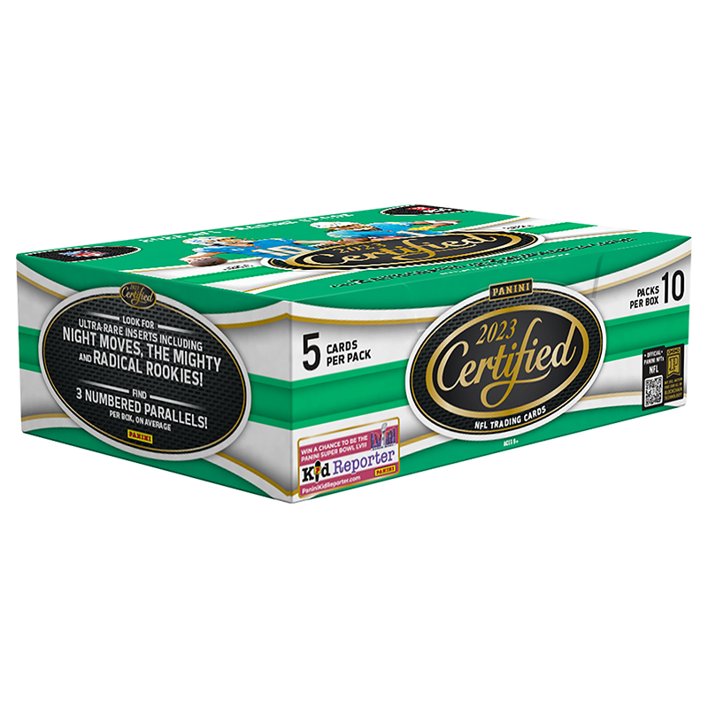 2023 Panini Certified Football Hobby 16-Box Case - Factory Sealed