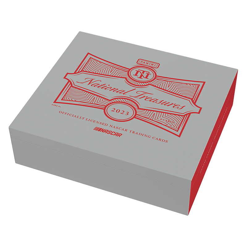 2023 Panini National Treasures Racing Hobby 4-Box Case - Factory Sealed