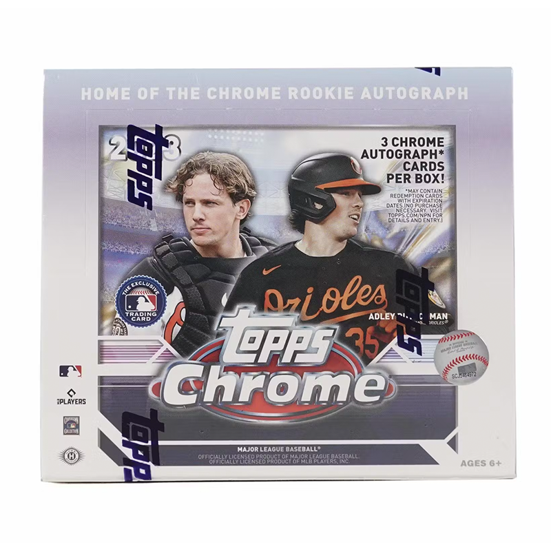 2023 Topps Chrome Baseball Jumbo 8-Box Case - Factory Sealed