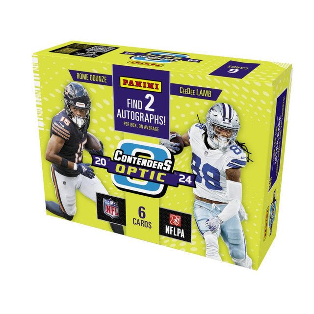 2024 Panini Contenders Optic Football Hobby 20-Box Case - Factory Sealed