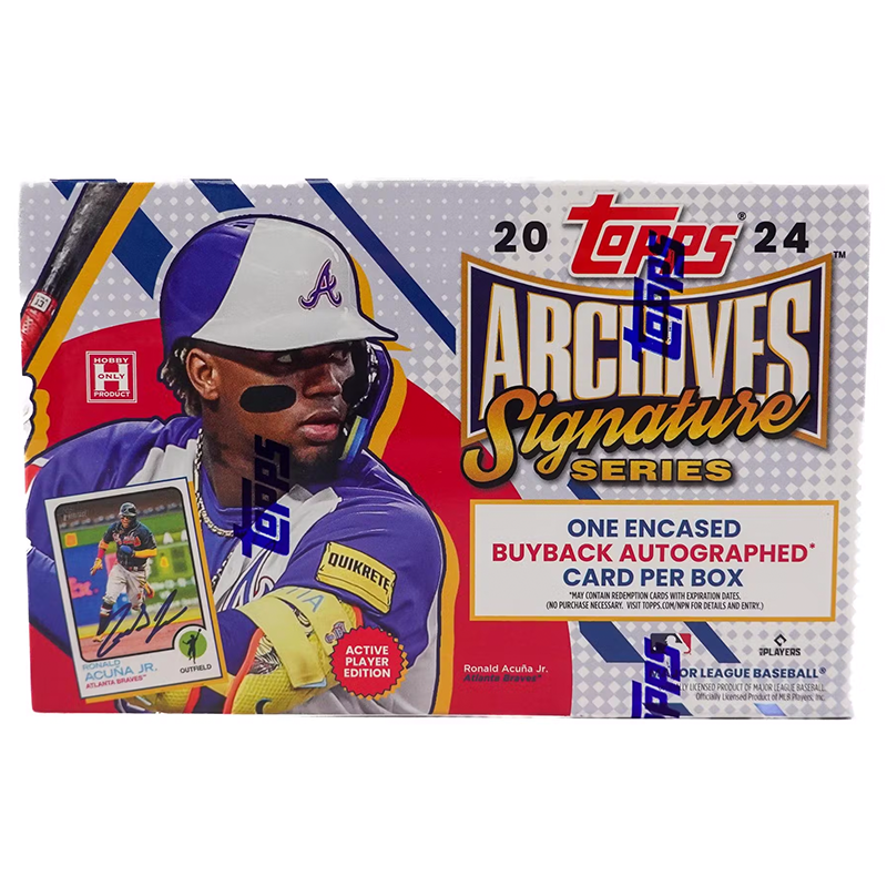 2024 Topps Archives Signature Series Active Player Edition 20-Box Case - Factory Sealed