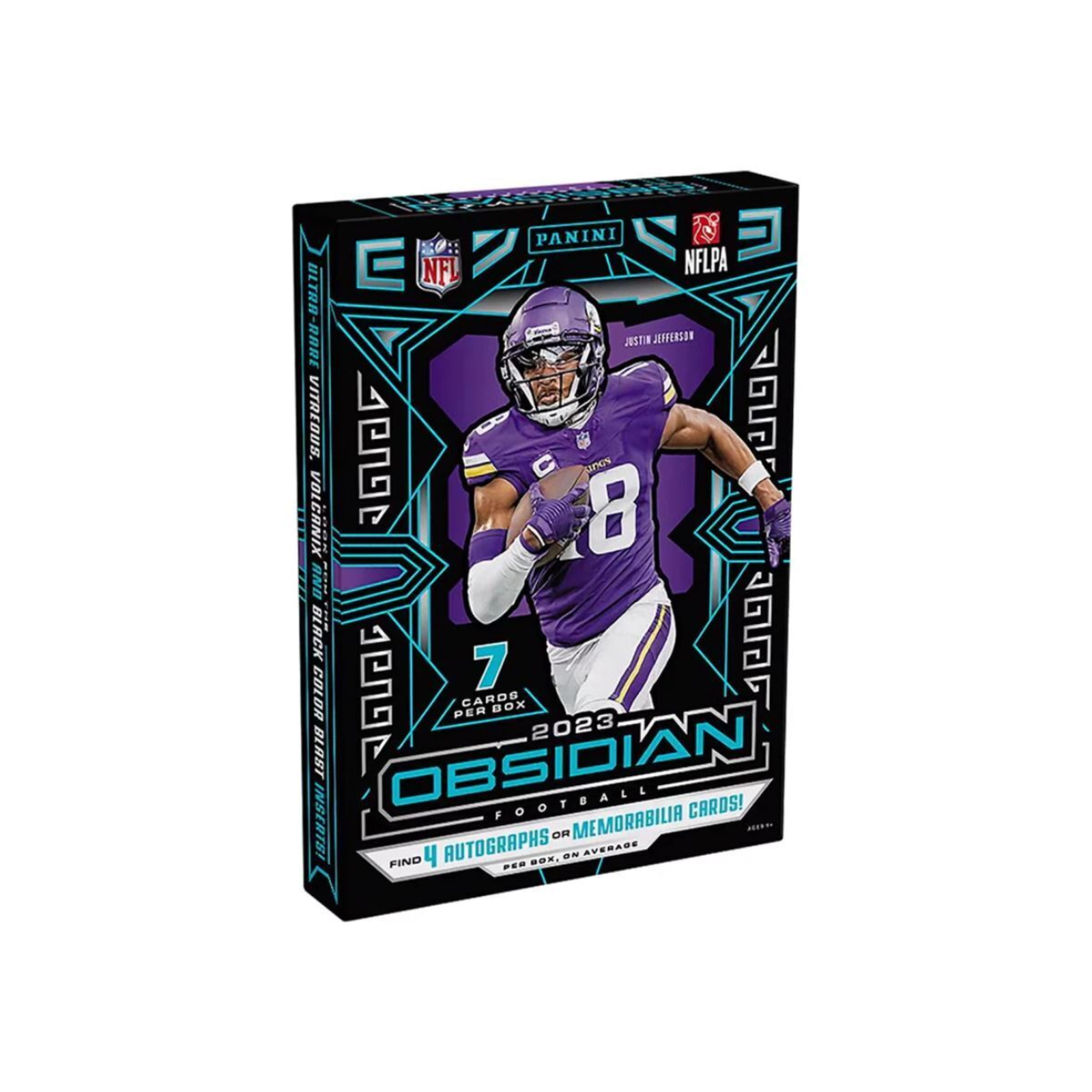 2023 Panini Obsidian Football Hobby 12-Box Case - Factory Sealed