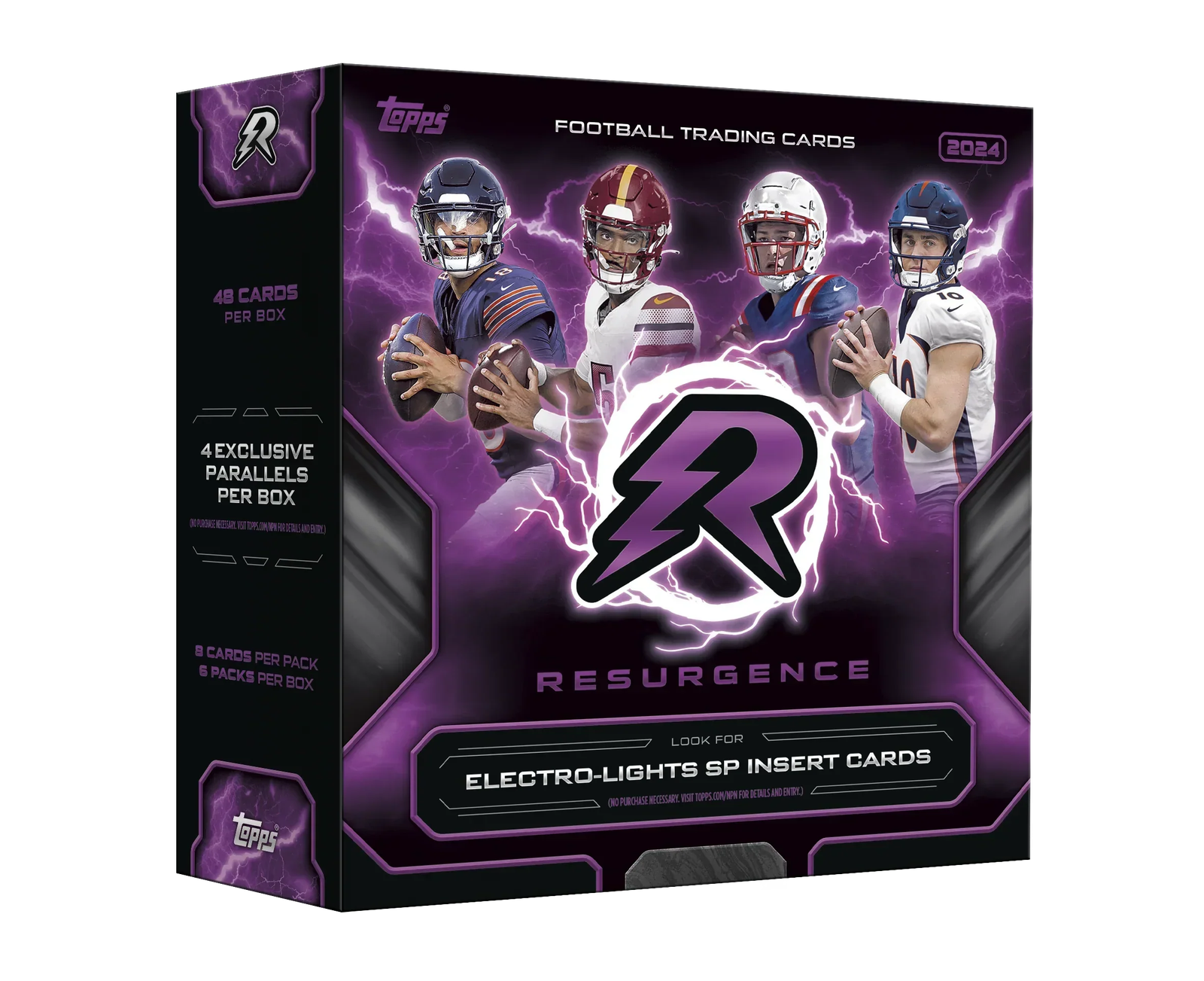 2024 Topps Resurgence Football Mega 20-Box Case - Factory Sealed