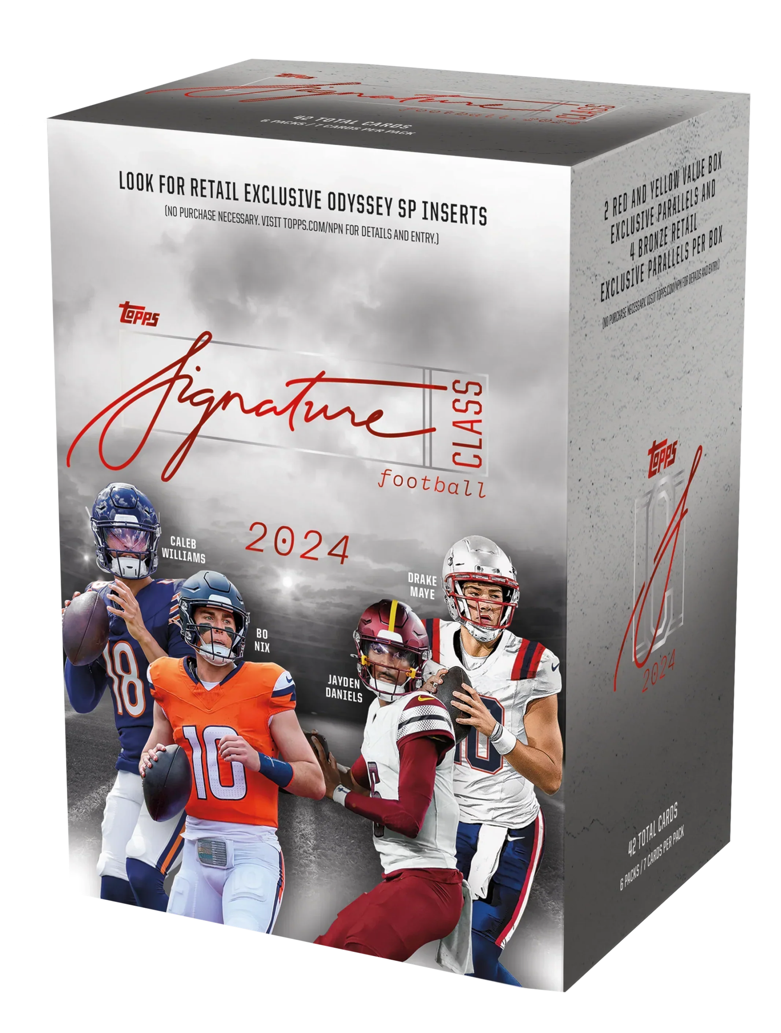 2024 Topps Signature Class Football Blaster 40-Box Case - Factory Sealed
