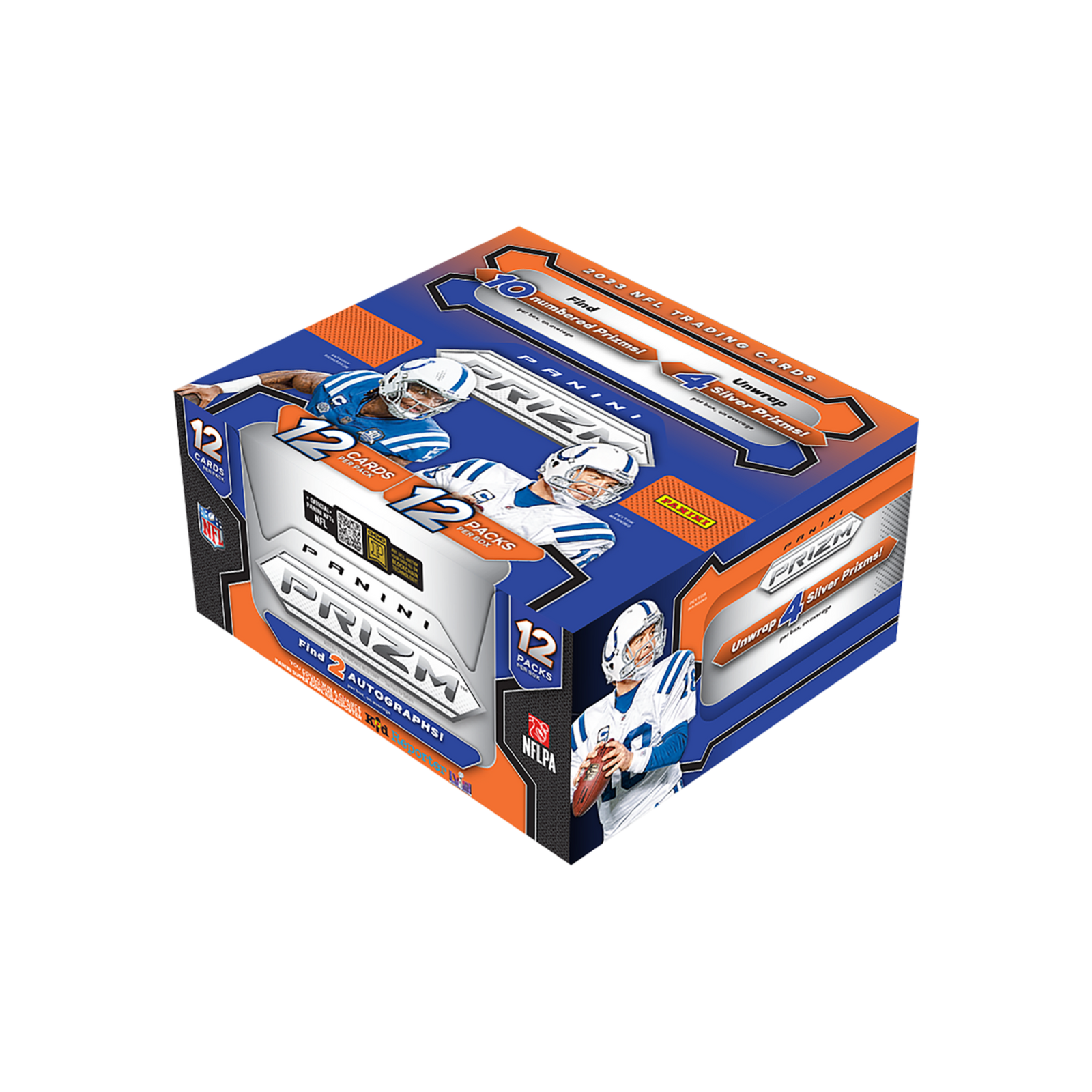 2023 Panini Prizm Football Hobby 12-Box Case - Factory Sealed