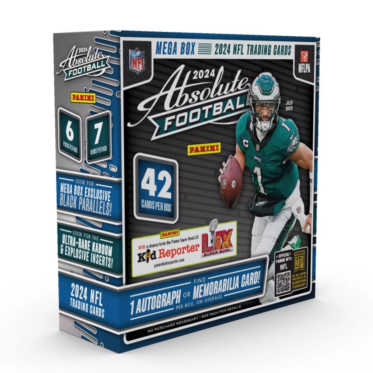 2024 Panini Absolute Football Mega 20-Box Case - Factory Sealed