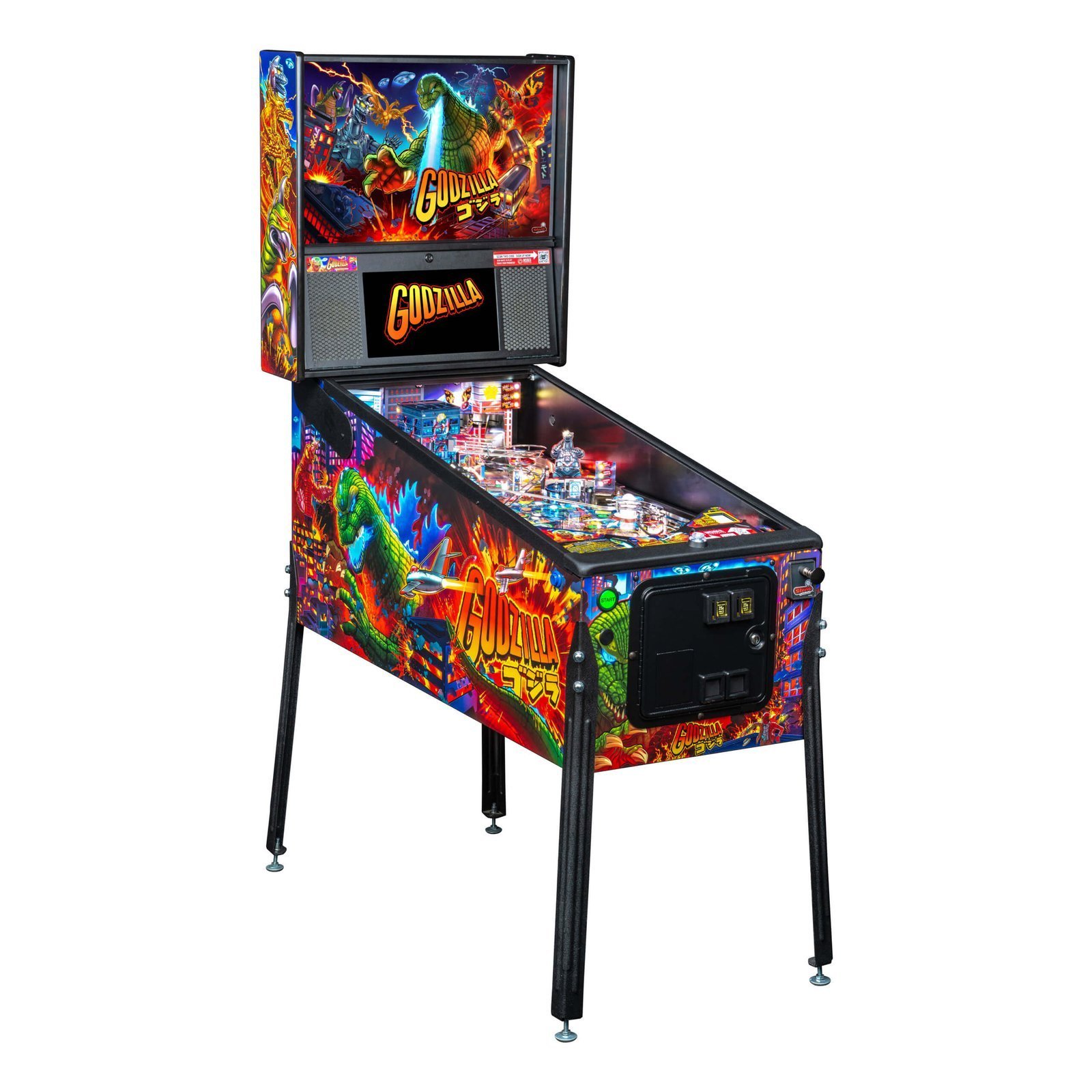 Stern Godzilla Pro Pinball Machine – New 2021