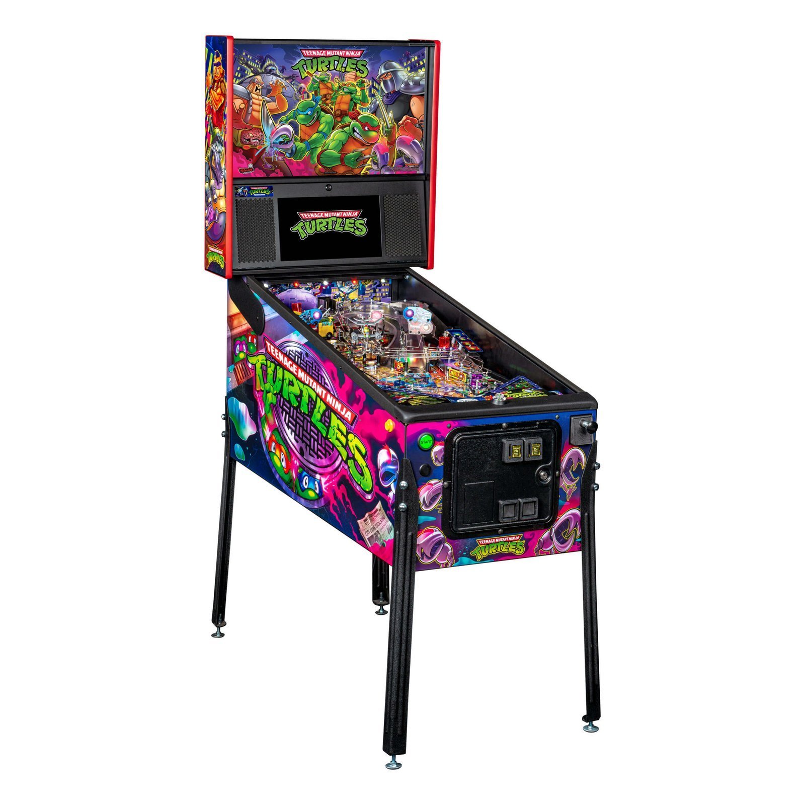 Stern Teenage Mutant Ninja Turtles Premium Pinball Machine – New 2020