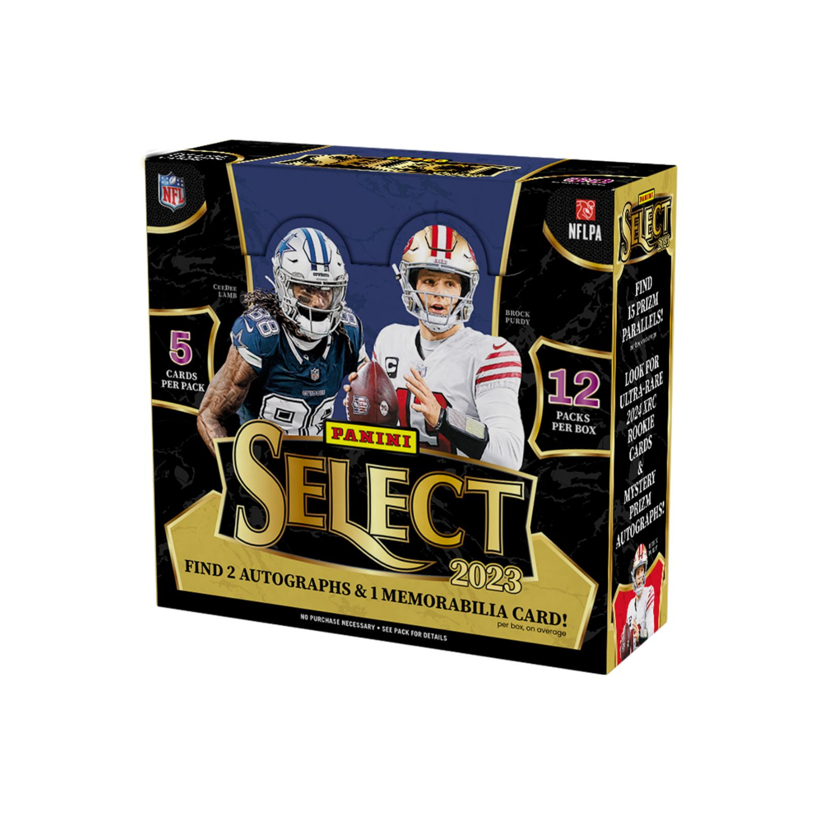 2023 Panini Select Football Hobby 12-Box Case - Factory Sealed