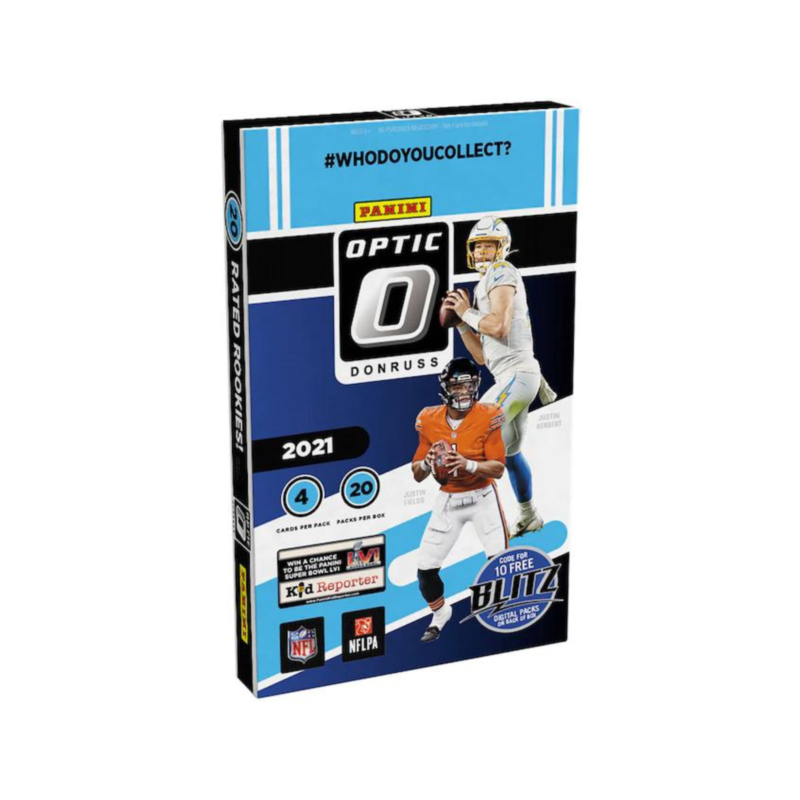 2021 Panini Donruss Optic Football Hobby Box - Factory Sealed