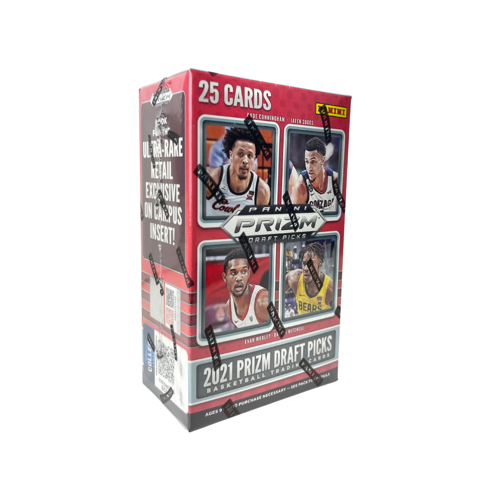 2021 Panini Prizm Collegiate Draft Picks Basketball Cereal 40-Box Case - Factory Sealed