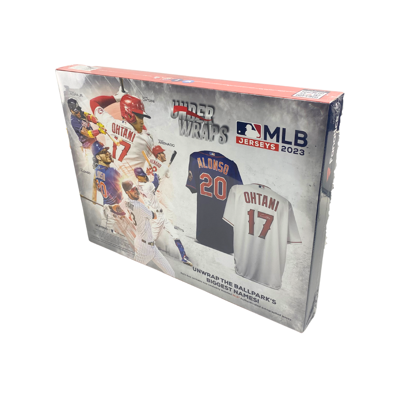 2023 Fanatics Under Wraps Autographed Jersey Baseball 6-Box Case - Factory Sealed