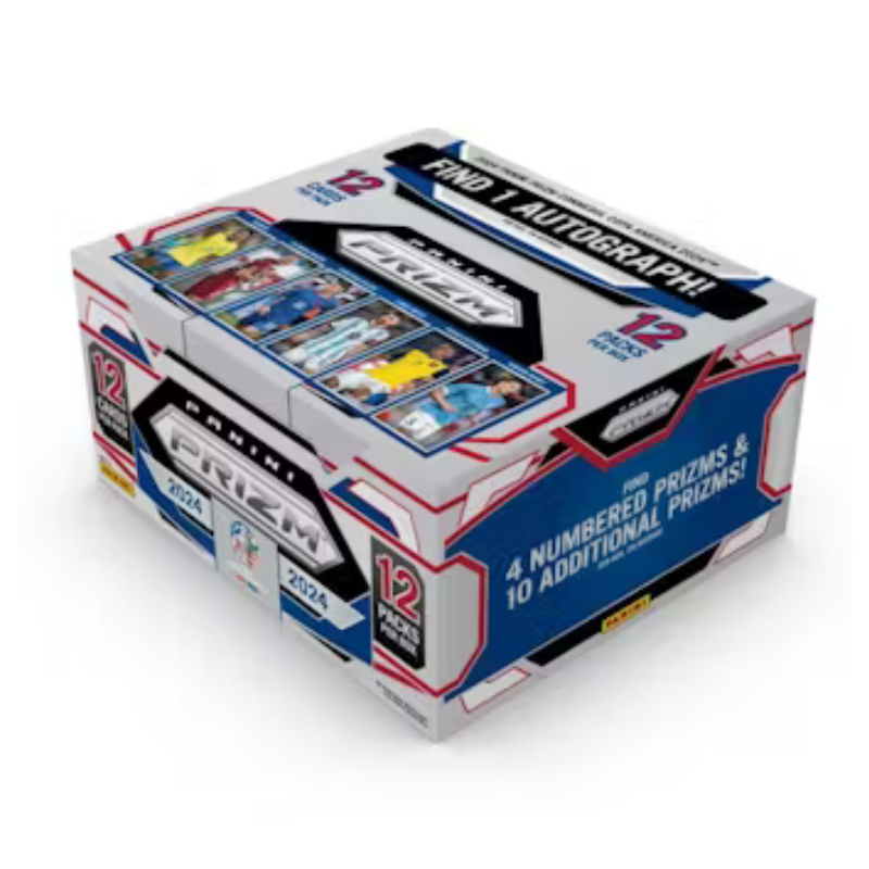 2024 Panini Prizm Conmebol Copa America Hobby 12-Box Case - Factory Sealed