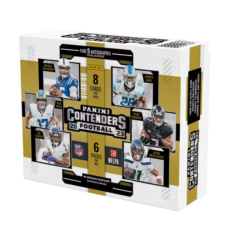 2023 Panini Contenders Football Hobby 12-Box Case - Factory Sealed