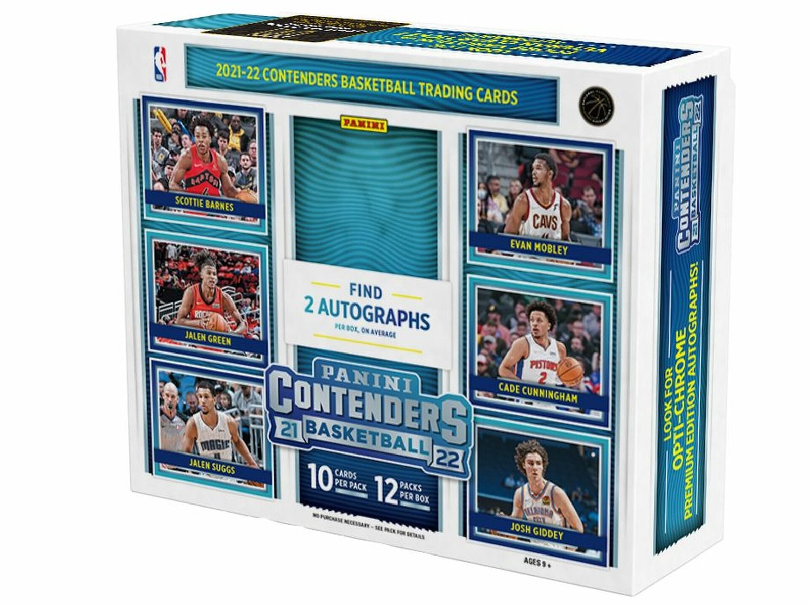 2021-22 Panini Contenders NBA Hobby Box - Factory Sealed
