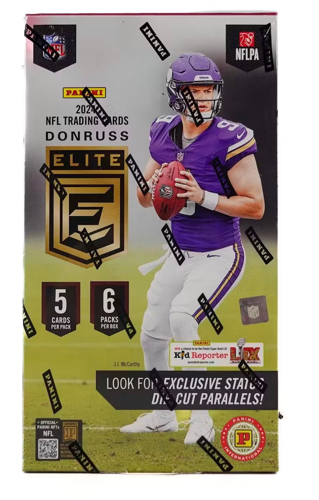 2024 Donruss Elite Football Hobby International 20-Box Case - Factory Sealed