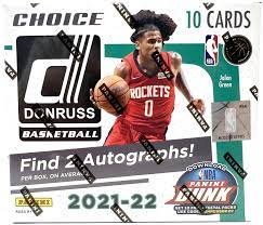 2021-22 Panini Donruss Choice Basketball Box - Factory Sealed