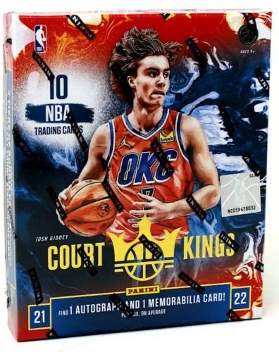 2021-22 Panini Court Kings Basketball Hobby 16-Box Case - Factory Sealed