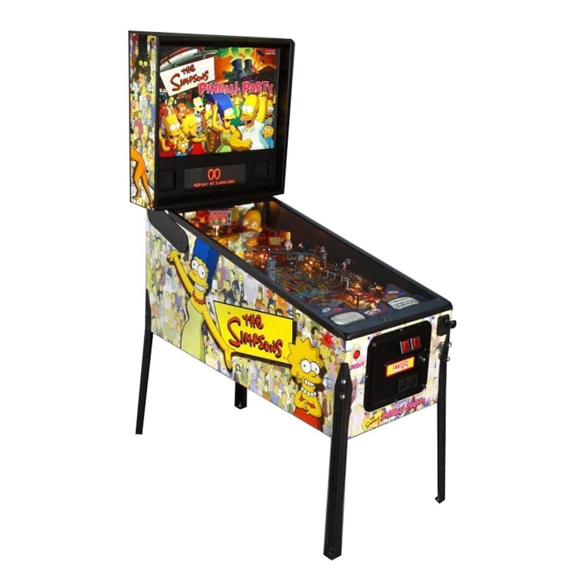 Stern The Simpsons Pinball Party Machine – Refurbished 2003