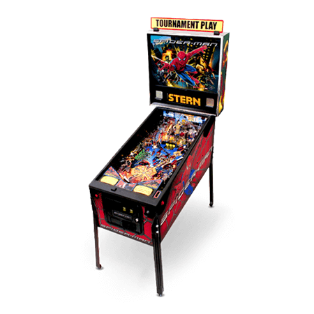 Stern Spider-Man Pinball Machine – Refurbished 2007